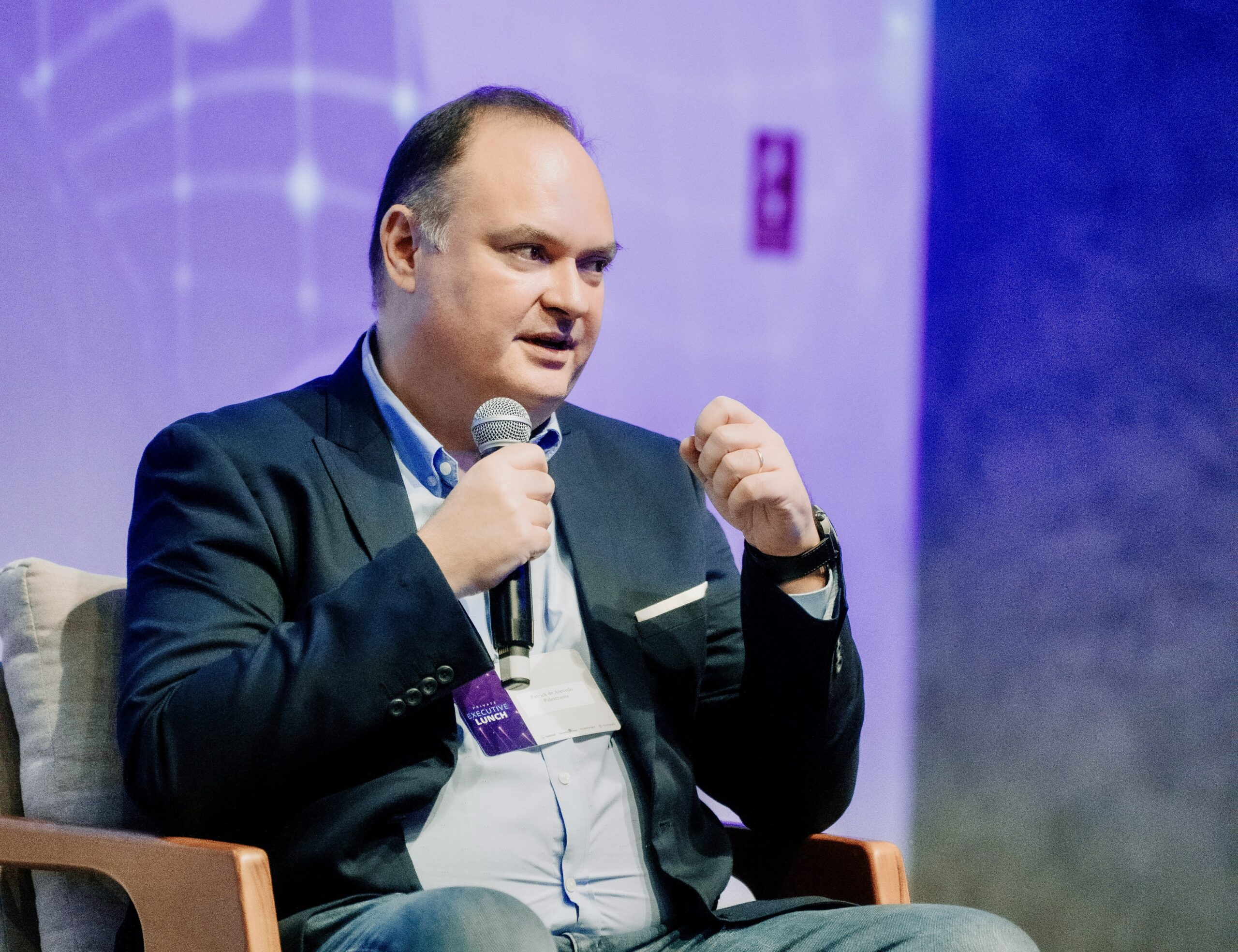 Patrick de Azevedo Ferreira, Diretor Executivo da Solus IT no evento Private Executive Lunch 2026